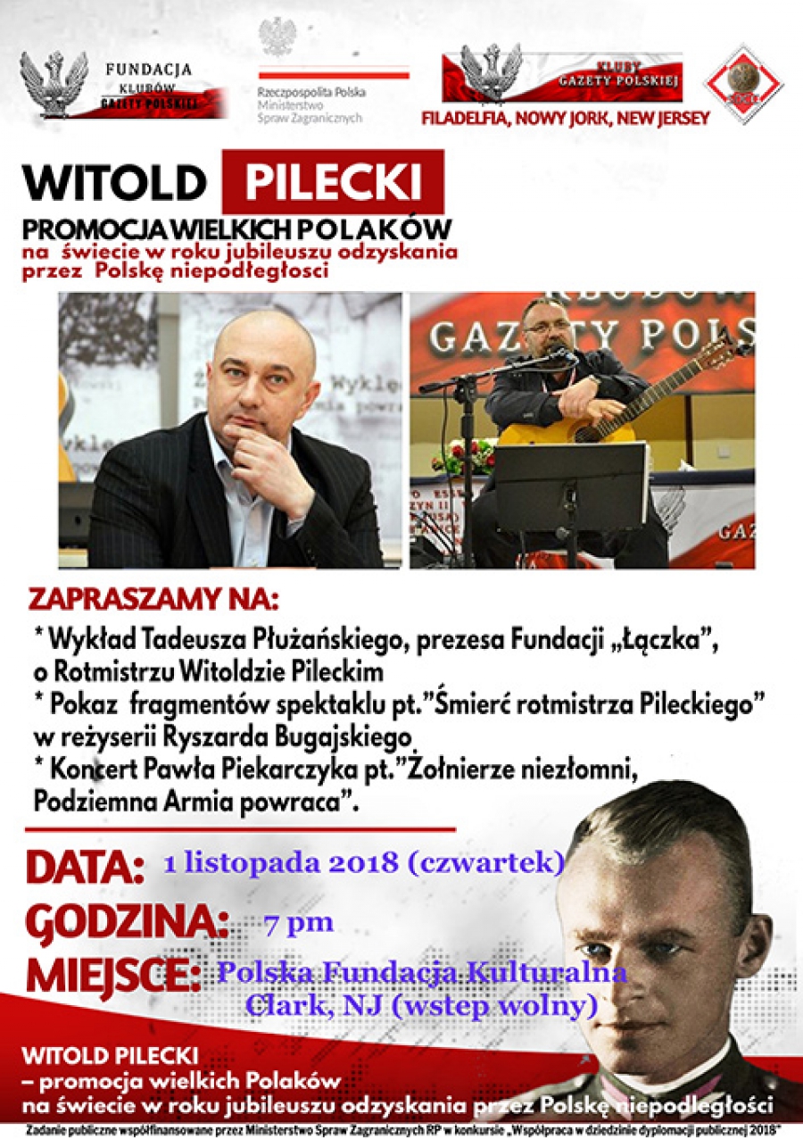 lecture about Captain Witold Pilecki