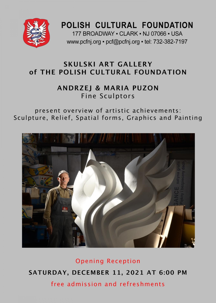 ANDRZEJ and MARIA PUZON Fine Sculptors exhibit - wystawa